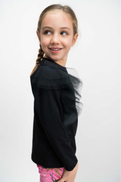 BORDERS TUNIC  BLACK 2