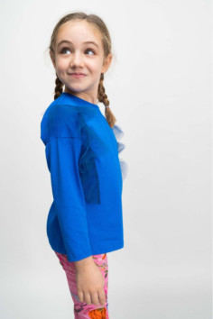 BORDERS TUNIC  BLUE 2