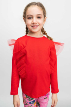 BORDERS TUNIC  RED